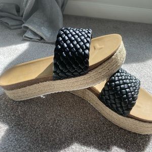 Platform Espadrille Wedges
